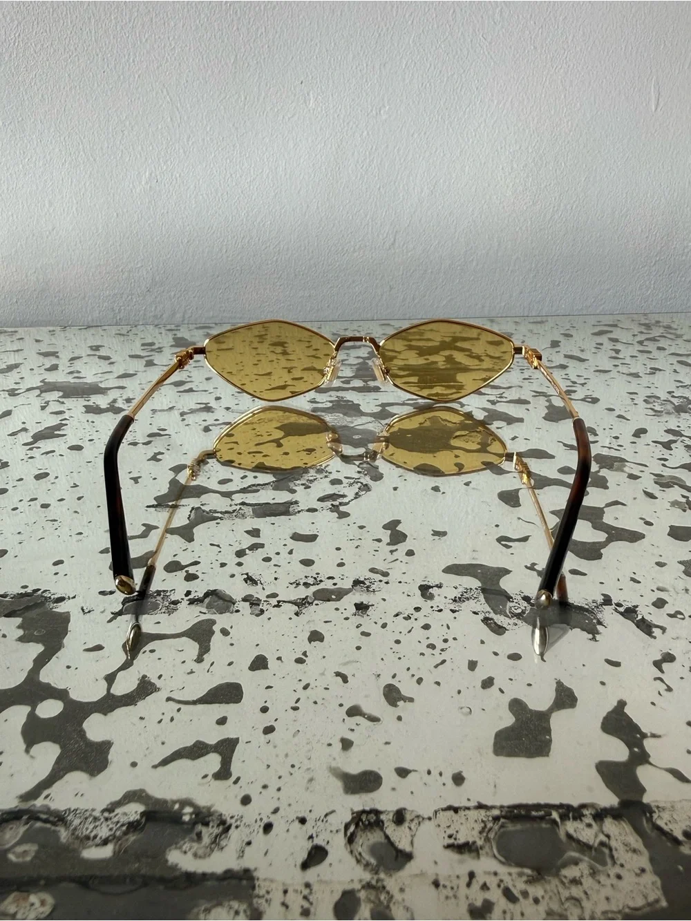 Miu Miu Sunglasses with Yellow Lenses